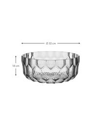 Salátová mísa se strukturálním vzorem Jellies, Umělá hmota, Transparentní, Ø 32 cm, V 14 cm