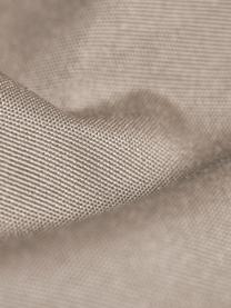 Poltrona da esterno Wave, Rivestimento: poliestere, rivestimento , Grigio fango, Larg. 70 x Prof. 125 cm