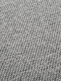 Canapé 2 places avec pieds en métal Cucita, Tissu gris clair, larg. 187 x prof. 94 cm