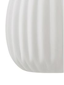Set 3 vasi di design in porcellana Palo, Porcellana, Superficie ruvida bianca, non satinata, Set in varie misure