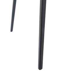 Lámpara de pie trípode con tejido vienés Vienna, Pantalla: plástico, Cable: tela, Beige, negro, Ø 50 x Al 154 cm
