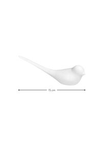 Porzellan Brieföffner Vogel in Weiß, Porzellan, Weiß, B 4 x L 15 cm