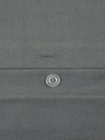Flanell-Bettwäsche Biba in Grau, Webart: Flanell Flanell ist ein k, Grau, 135 x 200 cm + 1 Kissen 80 x 80 cm