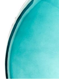 Bodenvase Drop aus recyceltem Glas, Recyceltes Glas, Blau, Ø 40 x H 56 cm