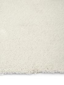 Zacht hoogpolig vloerkleed Rubbie met regenboog patroon in hoog-laag-structuur, Bovenzijde: microvezels (100% polyest, Onderzijde: 55% polyester, 45% katoen, Beige, B 80 x L 150 cm (maat XS)