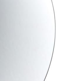 Okrúhle bezrámové nástenné zrkadlo Erin, Strieborná, Ø 80 x H 2 cm
