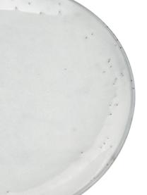 Handgemaakt ontbijtbord Nordic Sand, 4 stuks, Keramiek, Grijs-, beigetinten, Ø 20 x H 3 cm