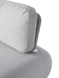 Salotto da giardino componibile Olala,3 pz, Rivestimento: 100% poliestere Con 20.00, Struttura: metallo rivestito, Tessuto, grigio chiaro, Larg. 103 x Alt. 78 cm