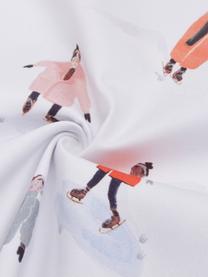 Design kussenhoes Ice Skater van Candice Gray, 100% katoen, GOTS gecertificeerd, Multicolour, 45 x 45 cm