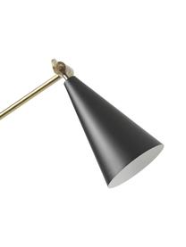 Nastavitelná lampa na čtení Aubrey, Zlatá, černá, Š 66 cm, V 160 cm