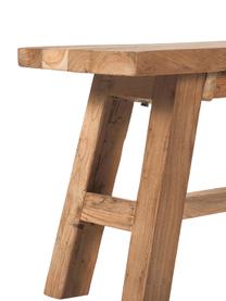 Sitzbank Lawas aus Teakholz, Recyceltes Teakholz, naturbelassen, Teakholz, B 180 x H 45 cm