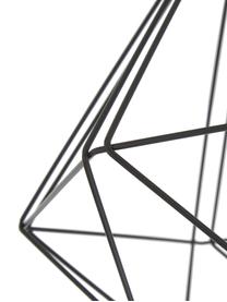 Deckenleuchte Tarbes im Industrial-Style, Baldachin: Stahl, Schwarz, Ø 33 x H 28 cm