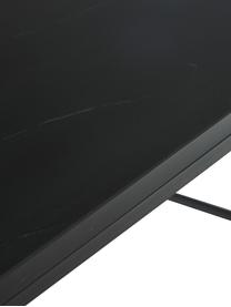 Mramorový konferenční stolek Alys, Černá, mramorovaná, Š 80 cm, H 45 cm