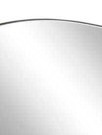 Eckiger Wandspiegel Alyson, Rahmen: Metall, beschichtet, Rückseite: Mitteldichte Holzfaserpla, Spiegelfläche: Spiegelglas, Schwarz, B 40 x H 140 cm