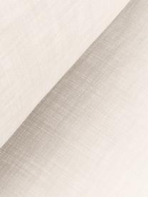Fauteuil Russell in beige, Bekleding: 100% katoen Met 50.000 sc, Frame: massief grenen FSC-gecert, Poten: kunststof, Geweven stof beige, B 103 x H 77 cm