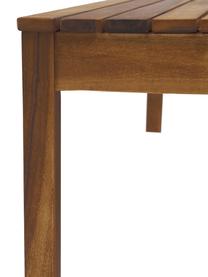 Stół ogrodowy z drewna akacjowego Bo, Stelaż: lite drewno akacjowe olej, Ciemne drewno naturalne, S 100 x G 60 cm