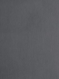 Sofá rinconera de terciopelo Fluente, Tapizado: terciopelo (poliéster de , Estructura: madera de pino maciza, Patas: metal con pintura en polv, Terciopelo gris oscuro, An 221 x F 200 cm, chaise longue izquierda