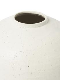 Bodenvase Bruno aus Steingut, Steingut, Weiß, Ø 40 x H 44 cm