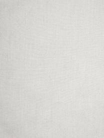 Pościel z bawełny z efektem sprania i falbankami Florence, Jasny szary, 135 x 200 cm + 1 poduszka 80 x 80 cm