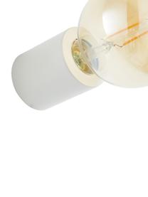 Kleine wand- en plafondspot Chanty in mat wit, Lamp: gepoedercoat metaal, Mat wit, Ø 6 cm, D 7 cm