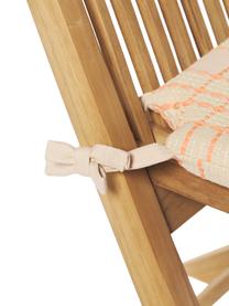 Poduszka na krzesło Orla, 100% bawełna, Pomarańczowy, S 40 x D 37 cm
