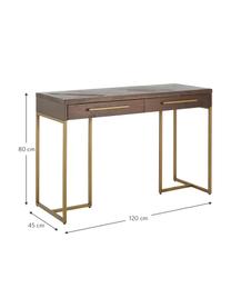 Konzolový stolek s dýhou z akátového dřeva Class, Dřevo, Š 120 cm, H 45 cm