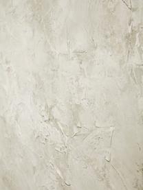 Handbeschilderde canvasdoek Simple Living met houten frame, Lijst: eikenhout, gecoat, Beige, B 92 x H 120 cm