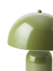 Lampa stołowa w stylu retro Walter, Zielony, błyszczący, Ø 25 x W 34 cm
