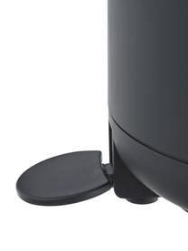 Poubelle avec fonction pédale Umo, Plastique ABS, Noir, 4 l