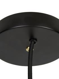 Veľká závesná lampa Spike, Čierna, odtiene zlatej, Ø 90 cm