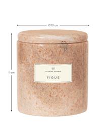 Candela profumata Frable (fico), Contenitore: marmo, Fico, Ø 10 x Alt. 11 cm