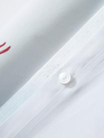 Dizajnová posteľná bielizeň z bavlneného perkálu od Kery Till Ski, Svetlomodrá, 135 x 200 cm + 1 vankúš 80 x 80