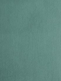 Chaise longue in velluto verde chiaro con piedini in metallo Fluente, Rivestimento: velluto (copertura in pol, Struttura: legno di pino massiccio, , Piedini: metallo verniciato a polv, Velluto verde chiaro, Larg. 202 x Prof. 85 cm, schienale a sinistra