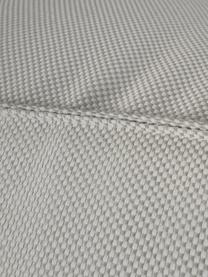Zewnętrzna poduszka podłogowa Korfu, Tapicerka: 100% polipropylen, powlek, Jasny szary, S 65 x W 35 cm