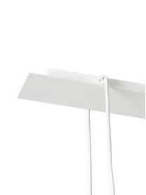 Grande suspension Flux, Blanc, couleur dorée, larg. 127 x haut. 150 cm