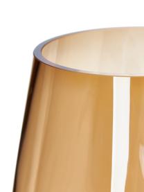 Grand vase ambré verre soufflé bouche Luster, Verre, soufflé bouche, Couleur champagne, Ø 20 x haut. 35 cm