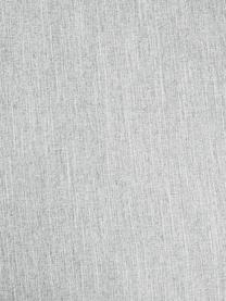 Hoekbank Melva (3-zits) in lichtgrijs, Bekleding: 100% polyester, Frame: massief grenenhout, FSC-g, Poten: kunststof, Lichtgrijs, B 239 x D 143 cm