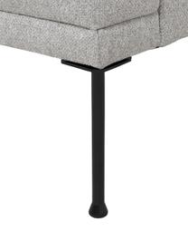 Rohová pohovka s kovovými nohami Fluente, Světle šedá, Š 221 cm, H 200 cm, levé rohové provedení