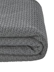 Narzuta z piki waflowej Levana, 100% bawełna

Ten produkt został przetestowany pod kątem substancji szkodliwych i certyfikowany zgodnie z STANDARD 100 by OEKO-TEX® CITEVE 5763CIT, Ciemny szary, S 180 x D 250 cm