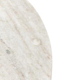 Deko-Servierplatte Como aus Marmor, Marmor, Beige, Ø 35 x H 2 cm