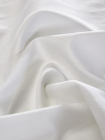Copripiumino in raso bianco Willa, Tessuto: raso Densità del filo 250, Bianco, Larg. 155 x Lung. 220 cm