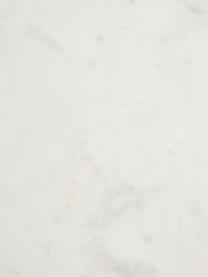 Półka ścienna z marmuru Porter, Biały marmur, S 40 x W 18 cm