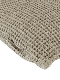 Poszewka na poduszkę z bawełny Lois, 100% bawełna, Taupe, S 50 x D 50 cm