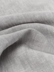 Strofinaccio in lino grigio Olga 2 pz, 100% lino, certificato lino europeo, Grigio, Larg. 50 x Lung. 70 cm