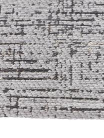 Alfombra Yava, 70% poliéster, 30% algodón (certificado GRS), Gris, negro, An 120 x L 180 cm (Tamaño S)