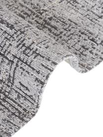 Koberec Laurence, 70% polyester, 30% bavlna, certifikát GRS, Sivá, čierna, Š 120 x D 180 cm (veľkosť S)