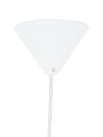 Lampa wisząca z piór EOS, Biały, Ø 45 x W 30 cm