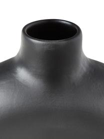 Jarrón de diseño Livo, Gres, Negro, Ø 5 x Al 31 cm