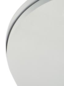 Okrągłe lustro ścienne z metalową ramą Ivy, Biały, Ø 100 x G 3 cm