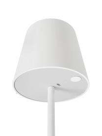 Stmievateľná stolová lampa s USB pripojením Fausta, Biela, Ø 13 x V 37 cm